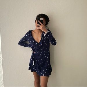 urban outfitters wrap dress